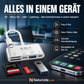 🛍️ 50 % Rabatt – 3-in-1 Speicherkartenleser für Handy & Tablet – USB-C, Lightning, USB-A – Plug & Play für iPhone , Android, PC & Mac 📱