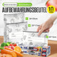♻️ Wiederverwendbare, verschließbare Aufbewahrungsbeutel aus Aluminiumfolie 🥬