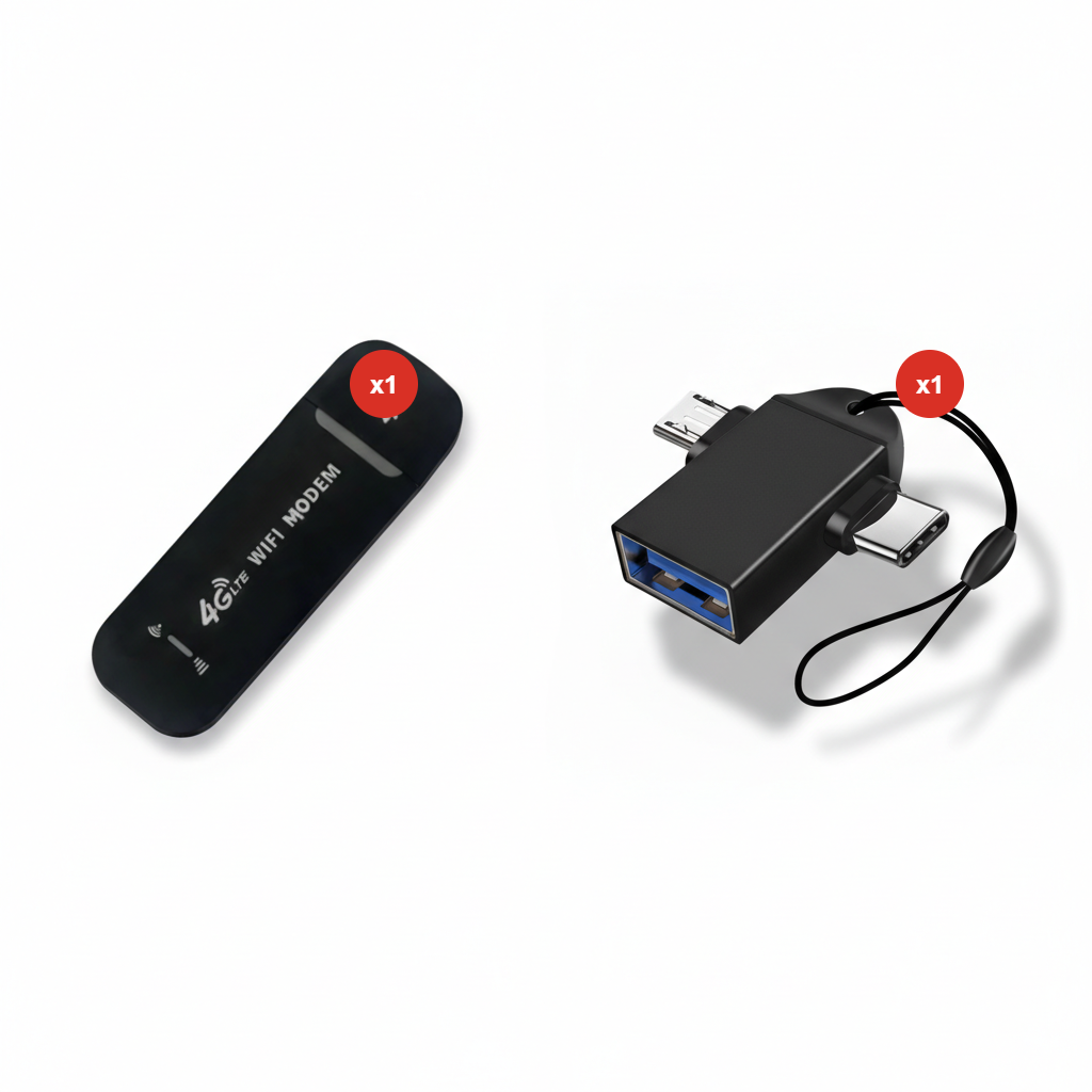 Mobiler LTE WLAN-Router mit SIM-Karten-Slot – USB WiFi-Hotspot für unterwegs & Auto 📶🚗