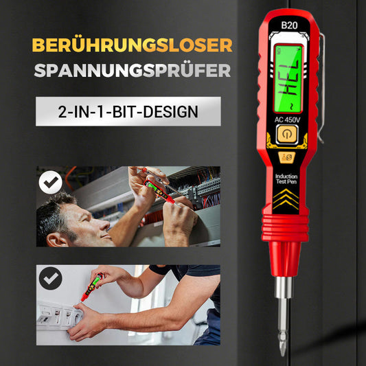 Berührungsloser Spannungsprüfer mit LCD-Anzeige