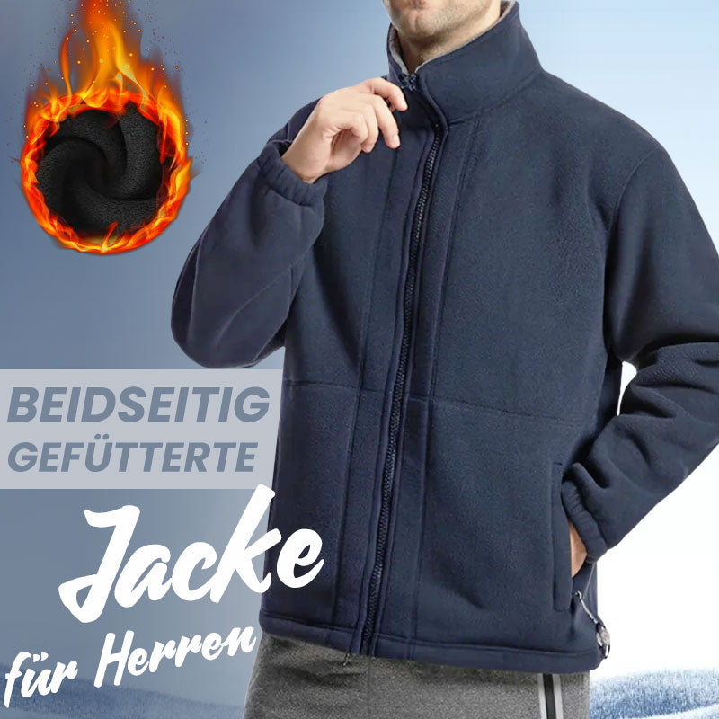 🔥❄️Kostenloser Versand Herren-Doppelfleecejacke