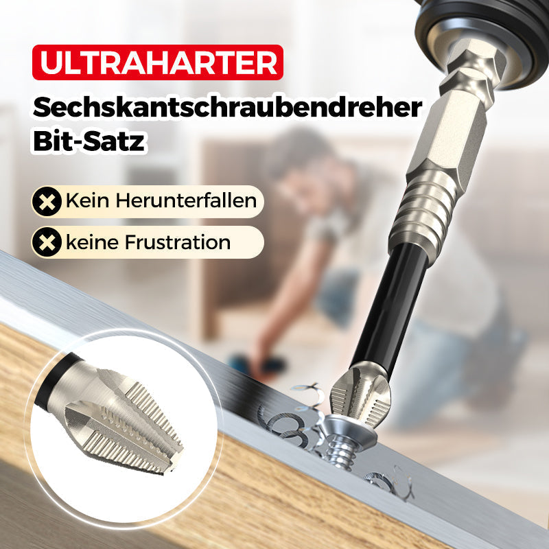 🔧 50% RABATT! ⚡ K5 Schlagbohrer-Bit-Set – Titanlegierung, stoßfest & hochmagnetisch – Ideal für Schrauber, Bohrer & Heimwerker-Projekte 🛠️