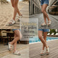 👠Glitzer-Pantoletten für den Sommer: Ergonomisches Fußbett & Brillanter Glanz⭐