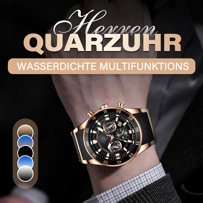 ⌚60% Rabatt💼Hochwertige Business-Multifunktions-Quarz-Uhr für Herren