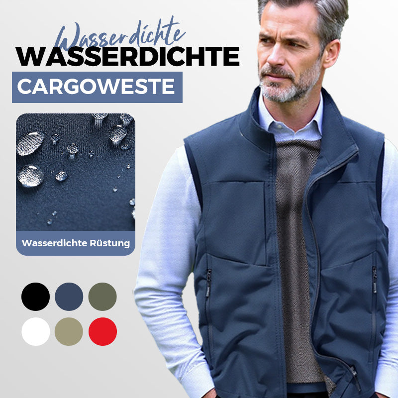 ⏳Begrenzte Zeit 55% Rabatt! 🏆Wasserdichte Cargoweste für Herren