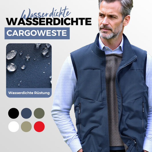 ⏳Begrenzte Zeit 55% Rabatt! 🏆Wasserdichte Cargoweste für Herren