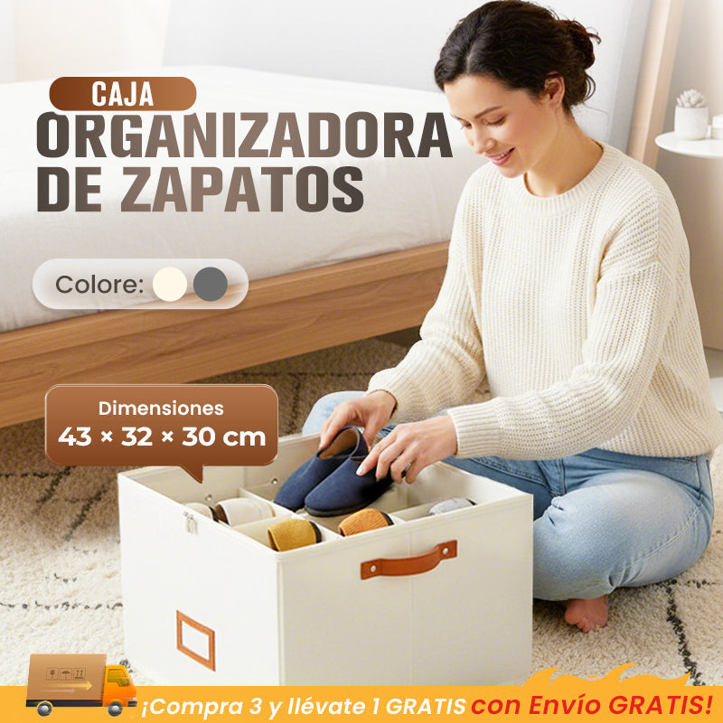 ⏳Begrenzte Zeit 50% Rabatt 💥 Stoff-Schuhaufbewahrungsbox | Praktischer Schuh-Organizer