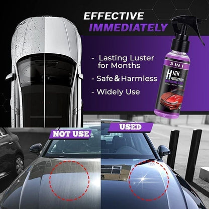 💥Riesiges 2025 Zeitlich begrenztes Angebot💥3-IN-1 Hoher Schutz Schnelles Auto-Beschichtung Spray