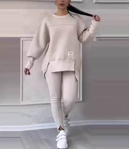🔥2025 NEUE VERKÄUFE🏆Lässiges Sweatshirt-Leggings-Set für Frauen