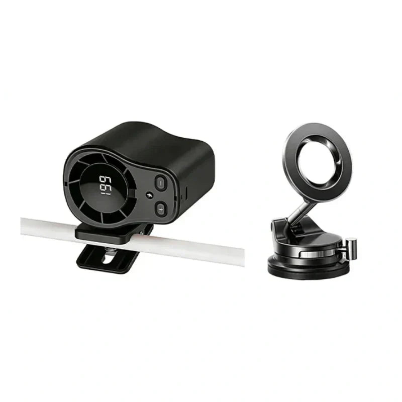 🔥HEISSER SALE – 50% RABATT🔥 Freihändiger persönlicher Kühlventilator mit LED-Display