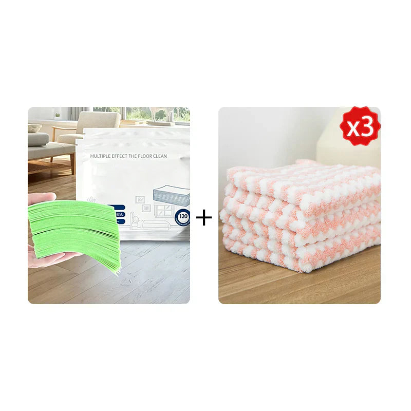 📢📢 50% RABATT!! ⏰💞 2+1 GRATIS!! 🎁💧 Wasserlösliche Bodenreinigungstücher1
