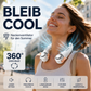 🏖️ Sommer-Sale 50% Rabatt 🏝️🌪️Geräuscharmer Tragbarer Nackenlüfter Für Den Sommer🎁