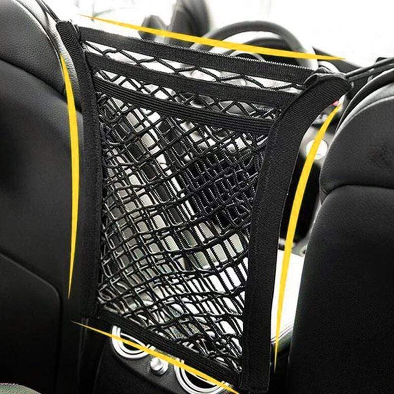 🚗 Universeller Auto-Sitzorganizer mit Netzfächern – Praktische Aufbewahrungstasche für Sitz und Rückenlehne