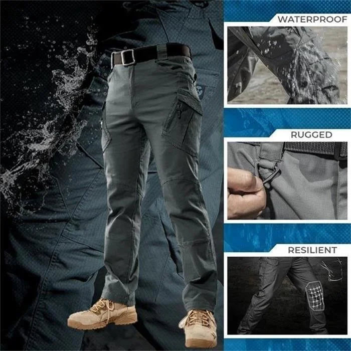🩳 NUR FÜR KURZE ZEIT: 50 % RABATT! ✨ Wasserdichte Einsatzhose – mit vielen Taschen, strapazierfähig, bequeme Passform ✨