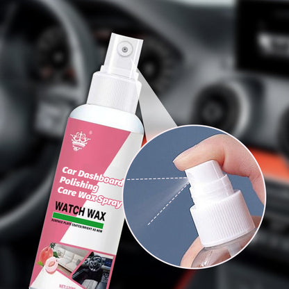 🎁Kaufe 1 und erhalte 1 gratis🎁Auto Armaturenbrett Polieren Pflege Wax Spray