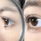 💜 Schlanke, wellenförmige kleine Stahlrohr-Wasserfest-Natur-Mascara