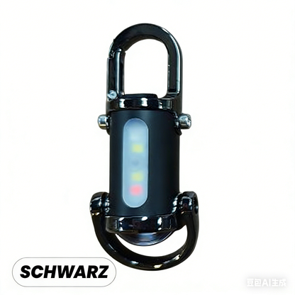 📢📢50 % Rabatt!! ⏰🔦 1200LM Superhelle Mini-winzig, aber mit brutaler Helligkeit | Schlüsselanhänger-Wasserdicht, superhell, immer griffbereit 🏕️🤯