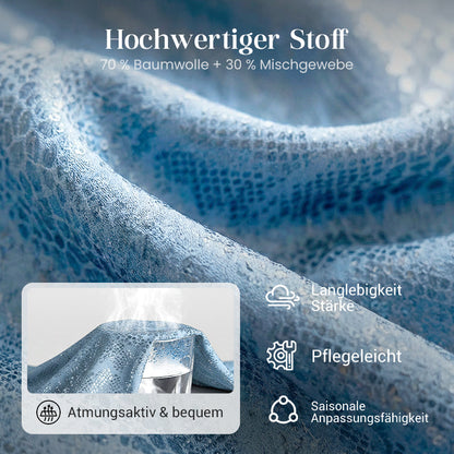 ✨ 2-teiliges Damen-Set: Goldfolien-Oberteil mit Devil's Eye Design & Pailletten-Hosen ✨