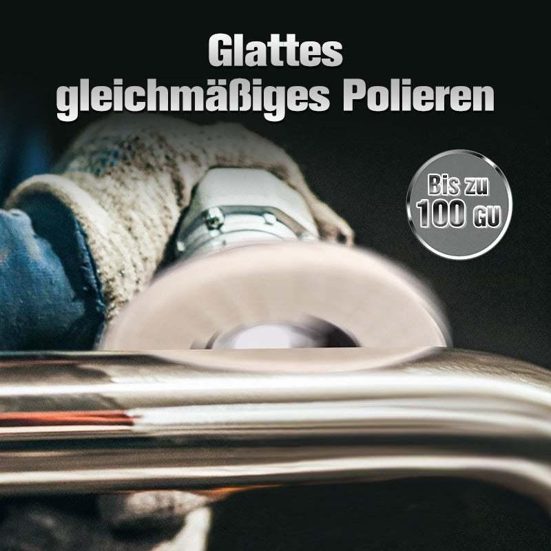 Wollpolierscheibe für Winkelschleifer – Hochglanz-Spiegelfinish! Langlebig  Vielseitig! 🔧