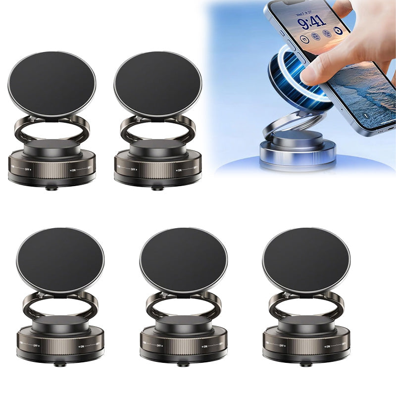 🔥Mehr kaufen, mehr sparen🔄360° verstellbarer magnetischer Handyhalter mit Saugnapf📱🚗