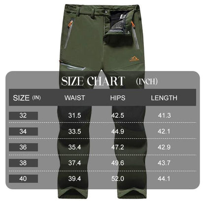 🙋‍♂️2026 Neues Upgrade🌟Herren-Winterhose mit Fleecefutter, Ski- und Schneehose