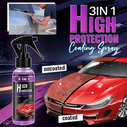 💥Riesiges 2025 Zeitlich begrenztes Angebot💥3-IN-1 Hoher Schutz Schnelles Auto-Beschichtung Spray