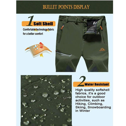 🙋‍♂️2026 Neues Upgrade🌟Herren-Winterhose mit Fleecefutter, Ski- und Schneehose