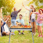 🔥 60% RABATT ! Klappbarer Outdoor-Grill aus Edelstahl – Perfekt für Camping, Garten & BBQ-Partys 🍖