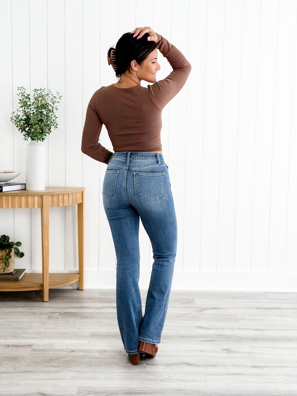 ✨Hochdehnbare Jeans mit Bauchkontrolle👖