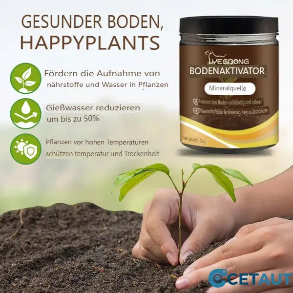 🌿kauf 3 bekomm 3 gratis🌿💪 ECOCERT-zertifizierter Bodenaktivator – Stärkt Ihren Boden, fördert üppiges Wachstum mühelos! 🌼✅