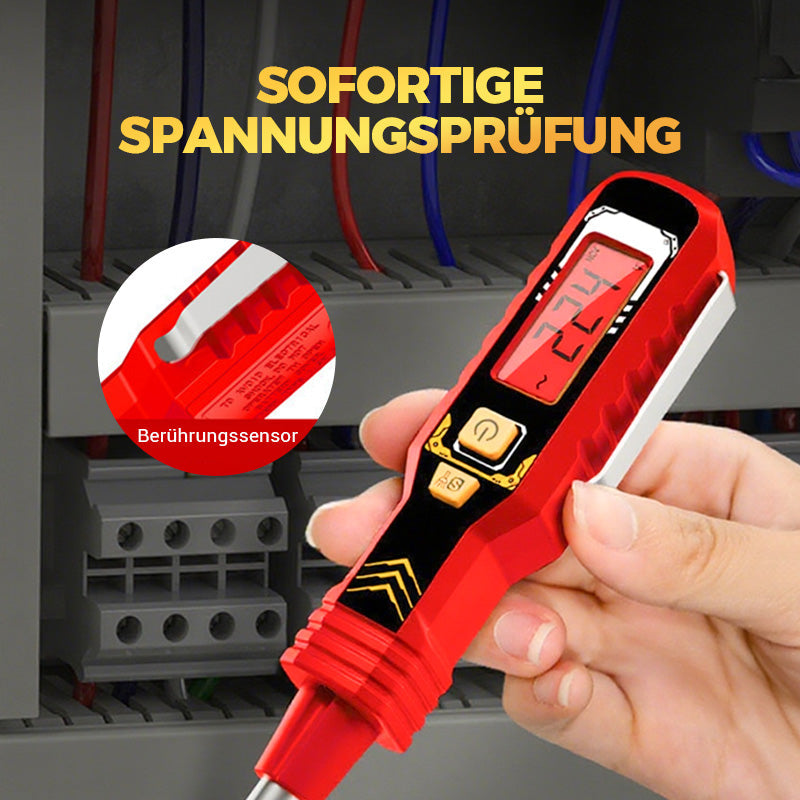 Berührungsloser Spannungsprüfer mit LCD-Anzeige