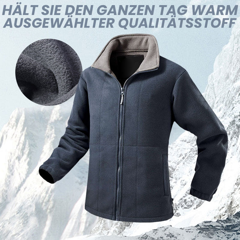 🔥❄️Kostenloser Versand Herren-Doppelfleecejacke