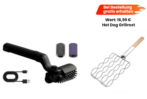 🔥🔥🍖 56% Rabatt  ⚡️Kabelloser elektrischer Grillbürstenreiniger🍔Es gibt derzeit auch günstige Kombi-Angebote💪