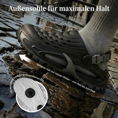 Herren Zehentrenner mit Plateau & Doppelfarben – weiche Sohle, bequem & stylisch – ideal für Strand, Sport & Freizeit
