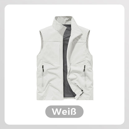 ⏳Begrenzte Zeit 55% Rabatt! 🏆Wasserdichte Cargoweste für Herren