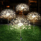 🛍️ 50 % Rabatt – 200 LED Solar-Feuerwerkslichter, 8 Modi, IP65 – wetterfest & warmweiß für Garten, Terrasse & Party 🌟