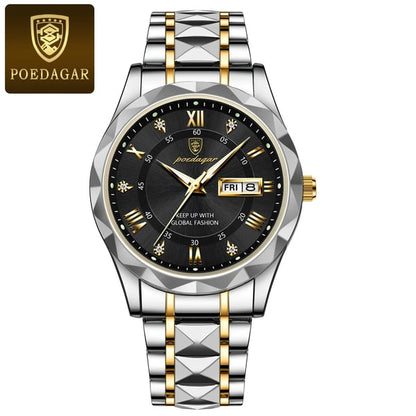 ⌚Wasserdicht Top Marke Luxus Mann Armbanduhr mit leuchtenden 💧🌟
