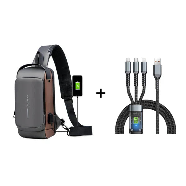🎒🔥 HEISSER VERKAUF! Sporttragetasche mit USB-Ladefunktion – Diebstahlsichere Umhängetasche für unterwegs ✨