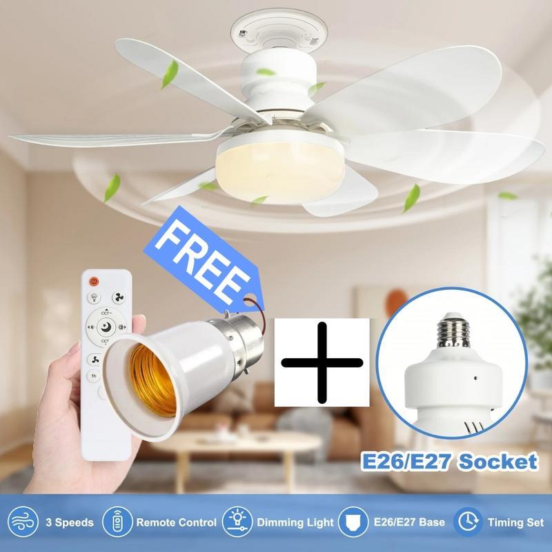 🍃 Intelligenter Deckenventilator mit Licht, RGB-Beleuchtung und Bluetooth-Lautsprecher♨️❄️