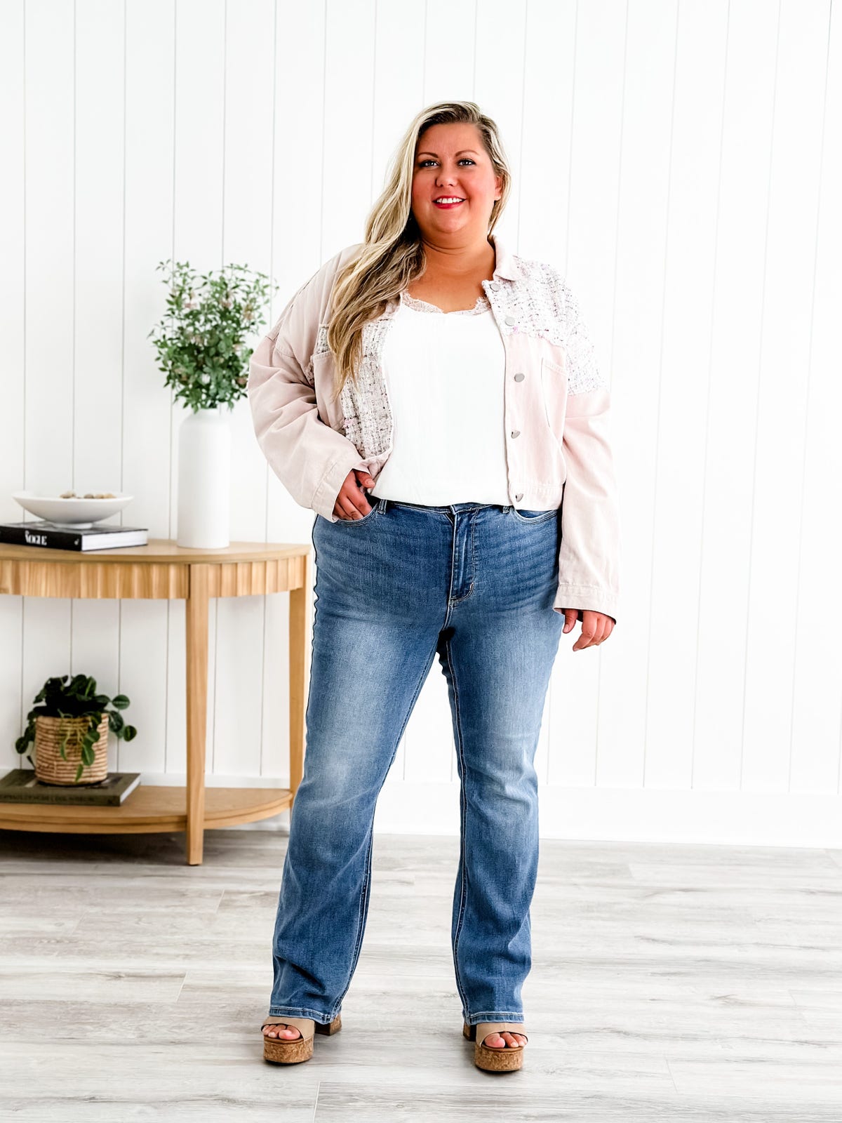 ✨Hochdehnbare Jeans mit Bauchkontrolle👖