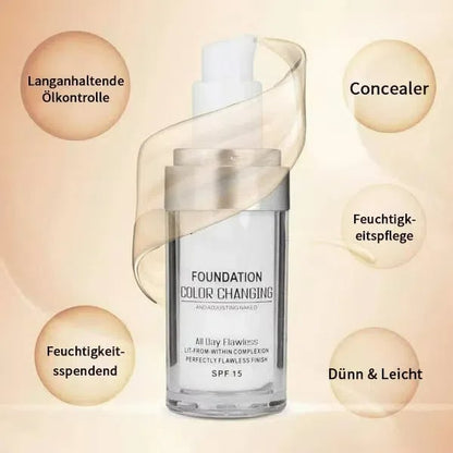 🎁Kaufe 1 und erhalte 1 gratis🎉Farbwechselnde Foundation für reife Haut