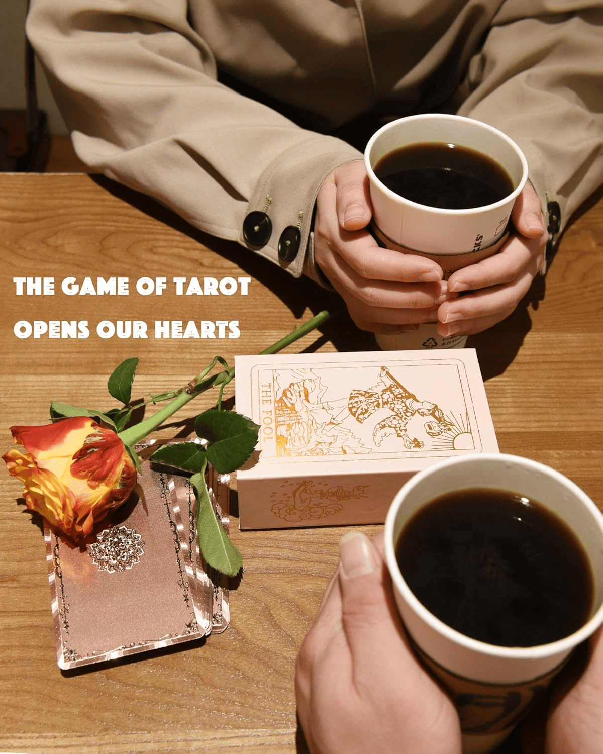 🔮✨ Witchy Cauldron Tarotkarten-Set – Roségold, Inklusive Begleitbuch & Wasserdichte Folien 🎴📖