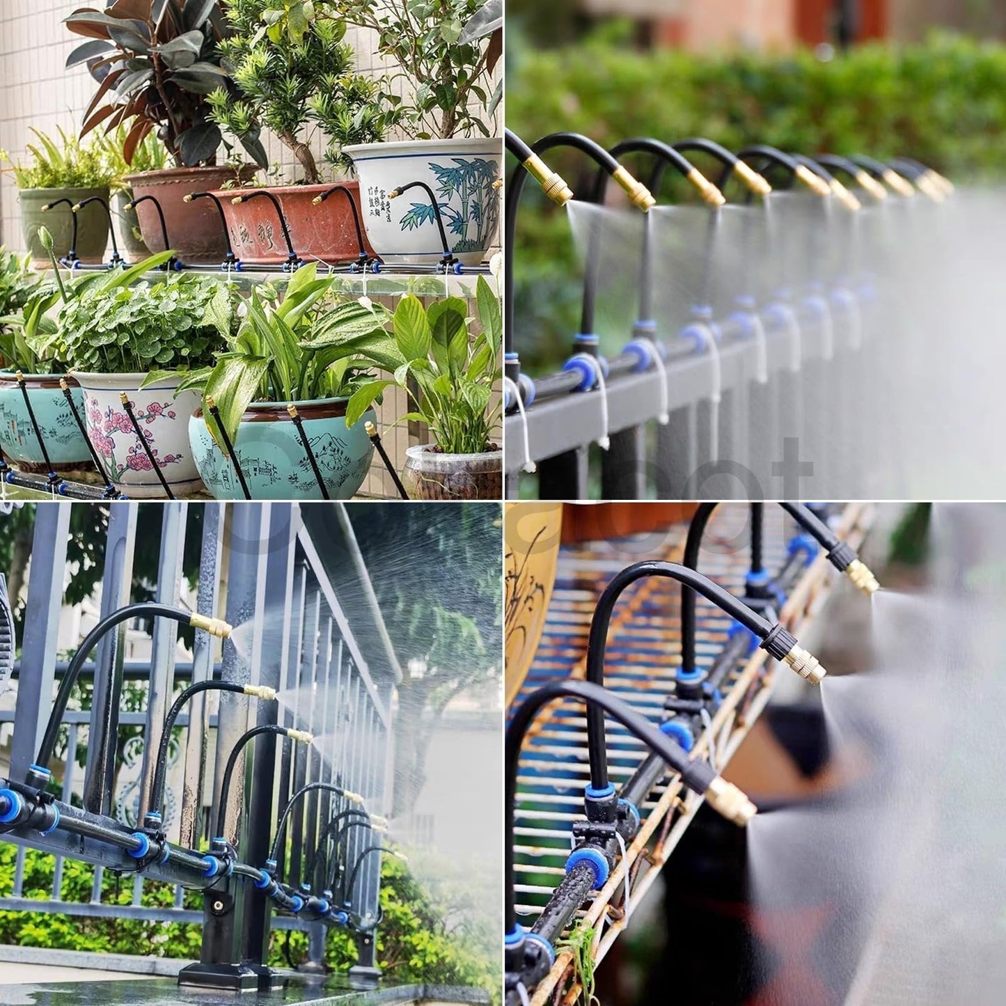 🔥Letzter Tag 50% Rabatt✨🌱360° Gebogenes Garten-Automatik-Bewässerungssystem