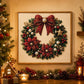 🎄 LETZTER TAG: 49 % RABATT –DIY Weihnachts-Perlenkunst-Set | Beflockte Leinwand mit kratzfesten, farbbeständigen Perlen – festliche DIY-Deko 🎅⛄❄️