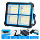 Solarbetriebene LED-Campingleuchte