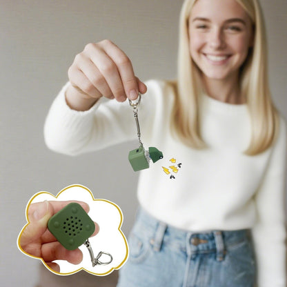 🔥HEIßER SCHNÄPPCHEN- BIS ZU 50% RABATT🔥Froschquaken Fidget-Spielzeug - Wiederaufladbarer Froschquaken-Schlüsselanhänger, Froschquaken-Stresslinderer mit bunten Lichtern, lustiges & tragbares Angstlinderungs-Spielzeug
