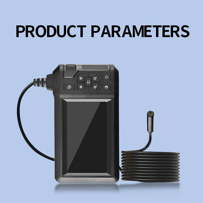 8 mm Industrie-Endoskop – ein- oder zweiköpfig, HD-Kamera – zur Inspektion von Rohren & Hohlräumen – vielseitig & wasserfest