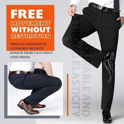 👔TimelessFlex - Herrenhose mit geradem Bein und hohem Stretchanteil👖