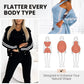 Dreiteiliges Set für Damen, bestehend aus einer Jacke und einer Baseballhose