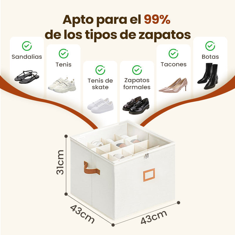 ⏳Begrenzte Zeit 50% Rabatt 💥 Stoff-Schuhaufbewahrungsbox | Praktischer Schuh-Organizer